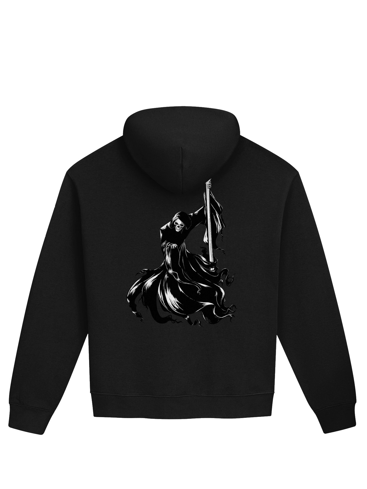 Grim Ripper Baggy Hoodie( Back Print) product image (2)