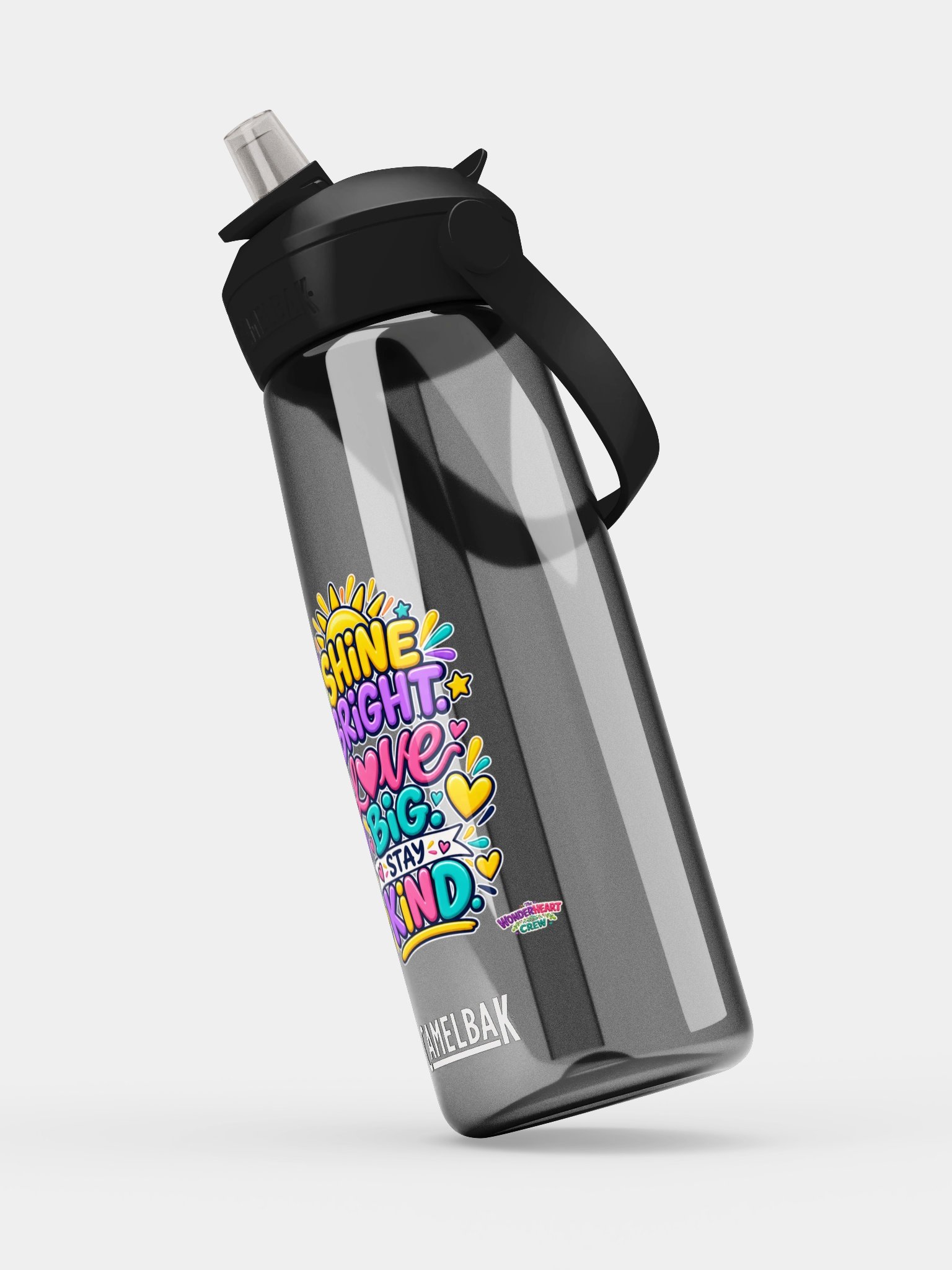 CamelBak Thrive® Flip Straw Inspirational Water Bottle - Shine Bright. Love Big. Stay Kind. product image (2)