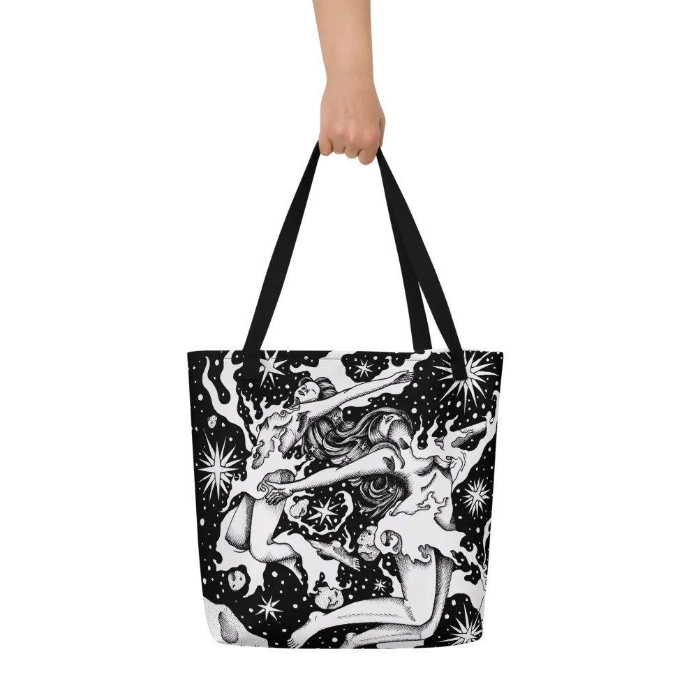 Gemini Zodiac All Over Print Tote Bag product image (6)