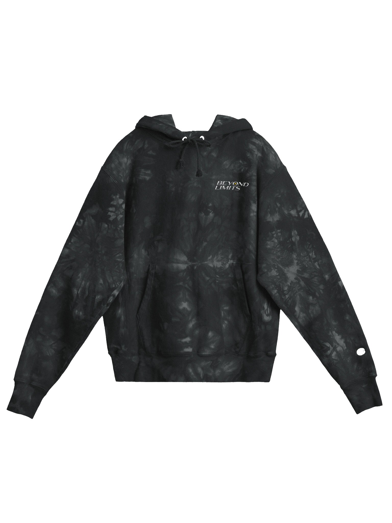 WordmarkWhite Champion Hoodie product image (1)
