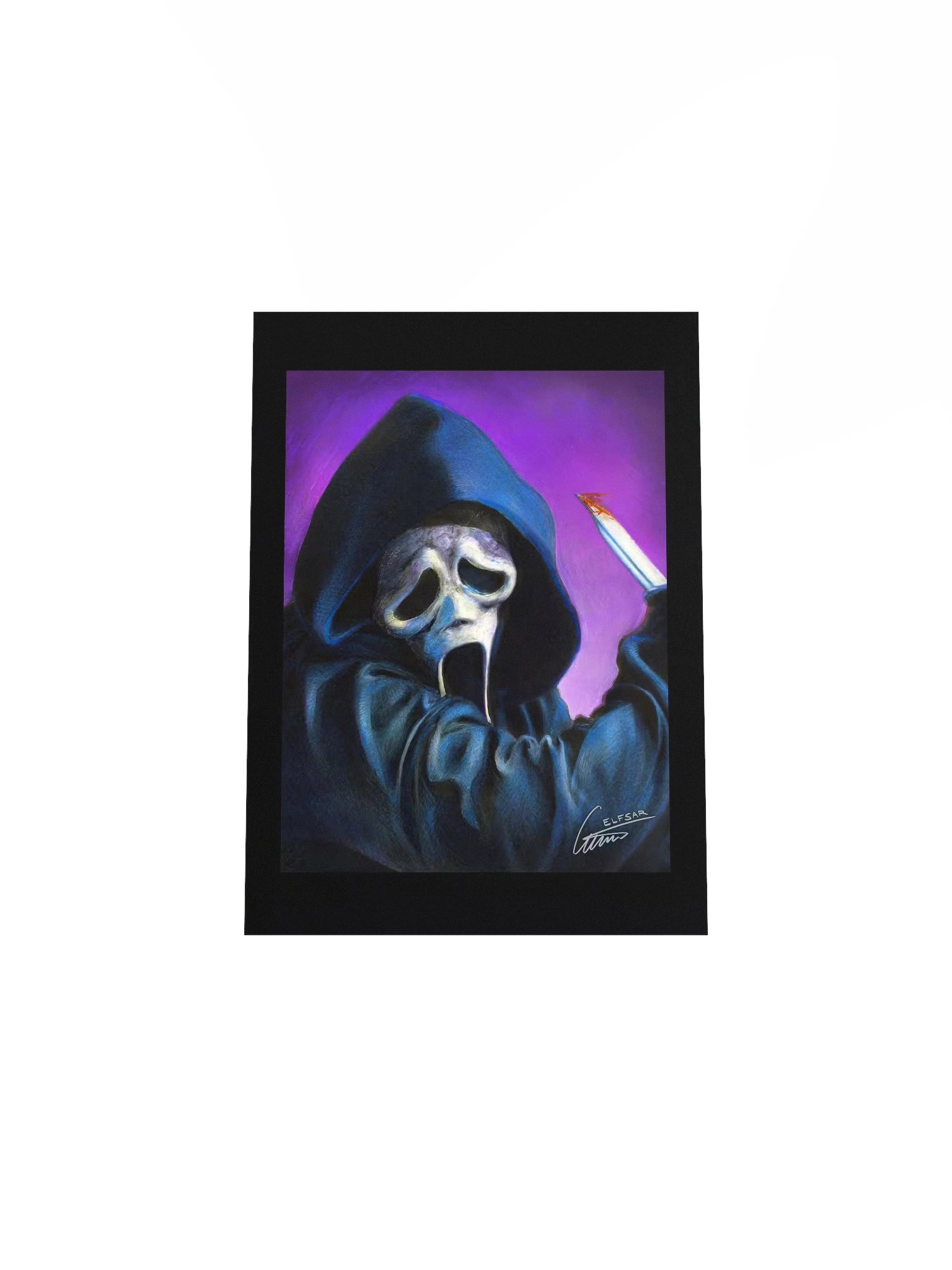Scream Ghost Face Matte Print product image (7)