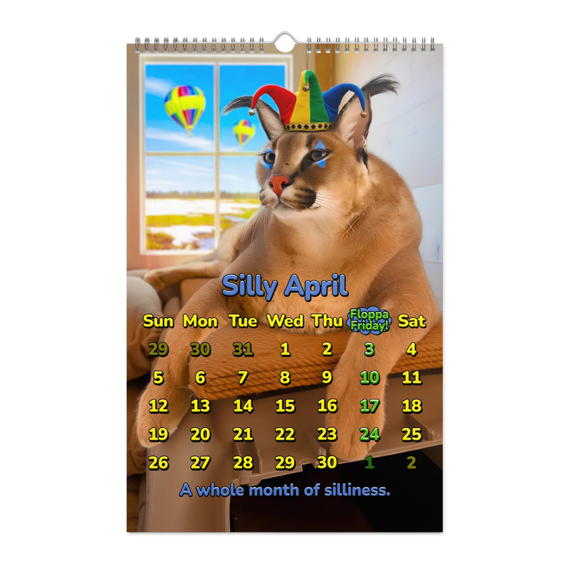 BIG CARACALENDAR 2026 (Limited Edition) product image (3)