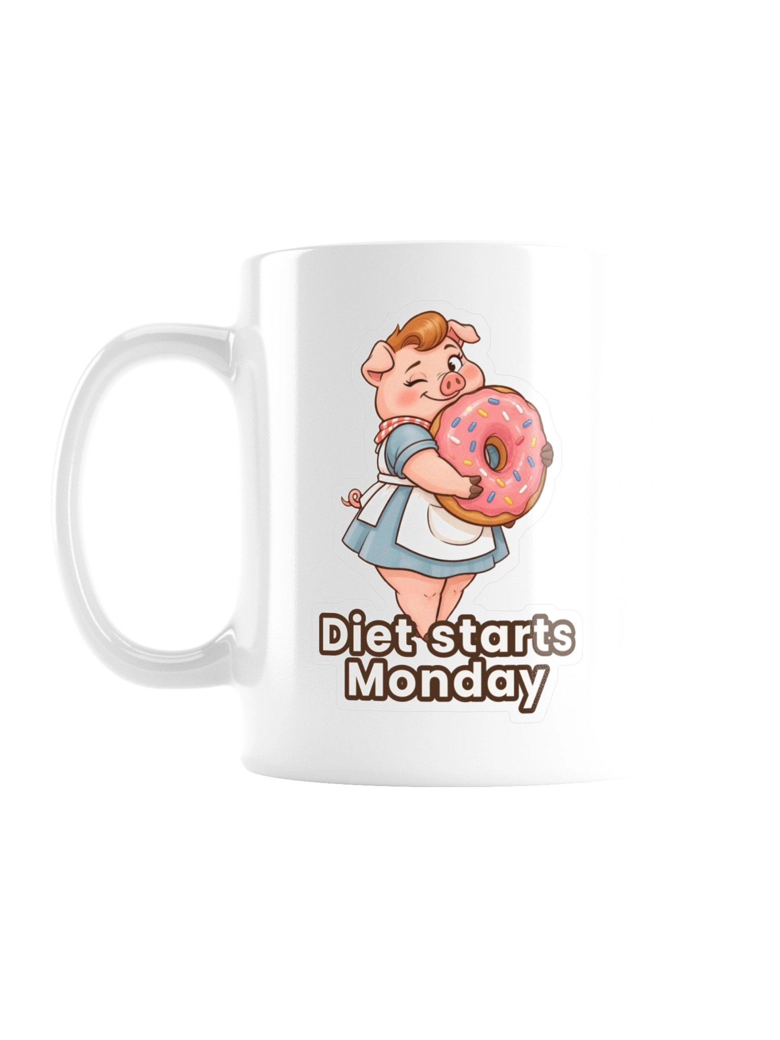 Dottie Mug – "Diet starts Monday" product image (1)