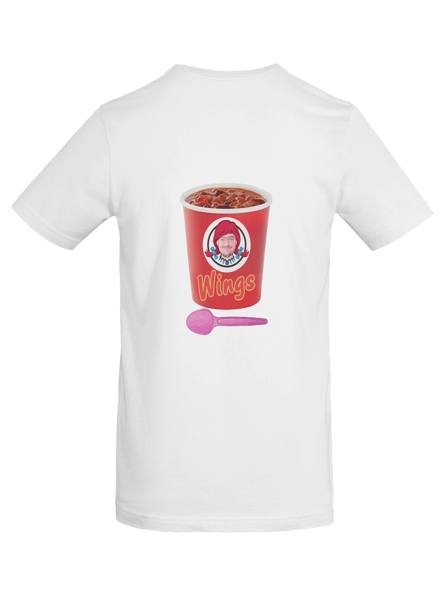 [WOR Shop] Wings Chili In Cup - Unisex Graphic Tee [black letters] product image (56)