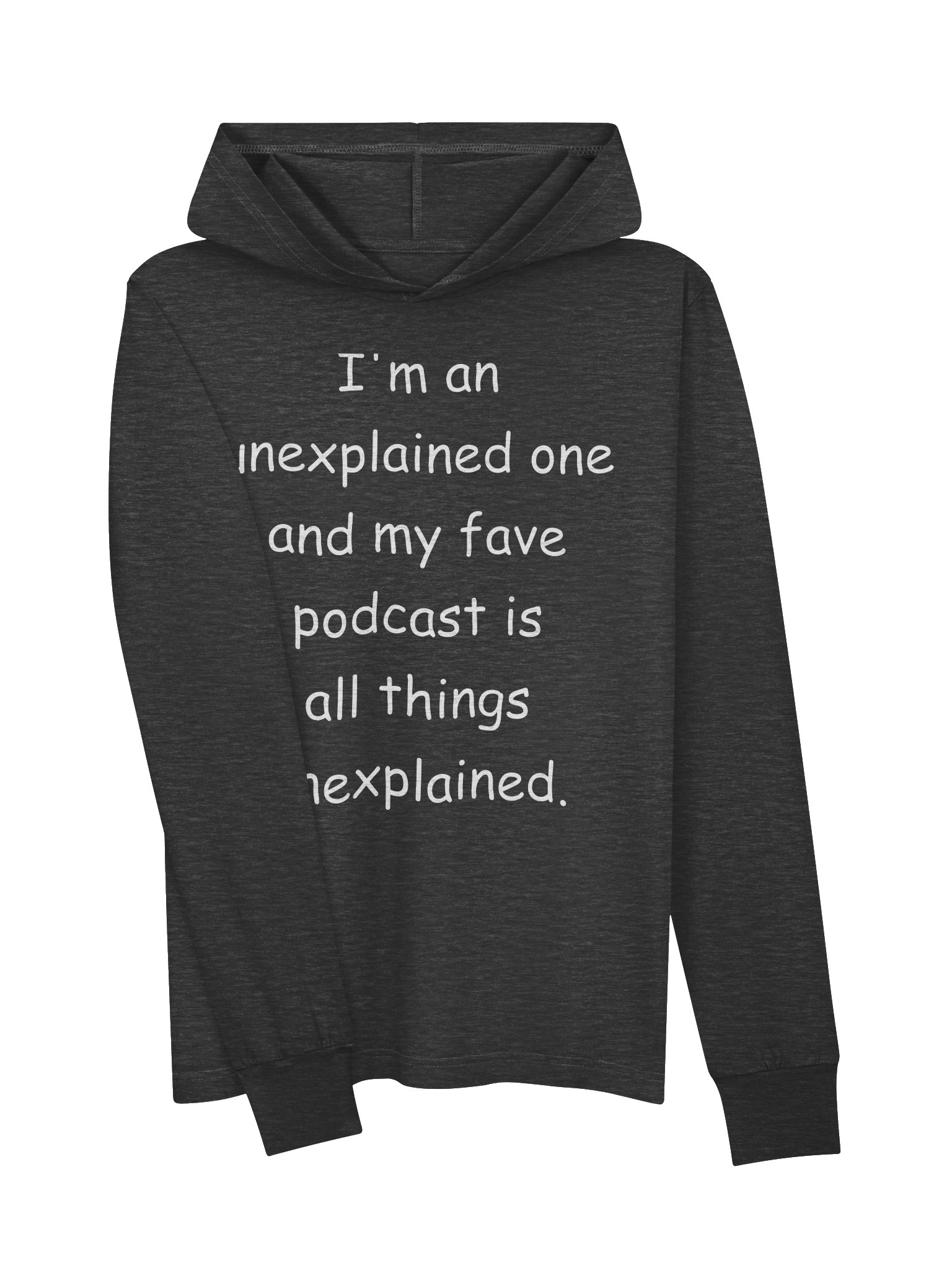 No AI Hoodie Tee product image (8)