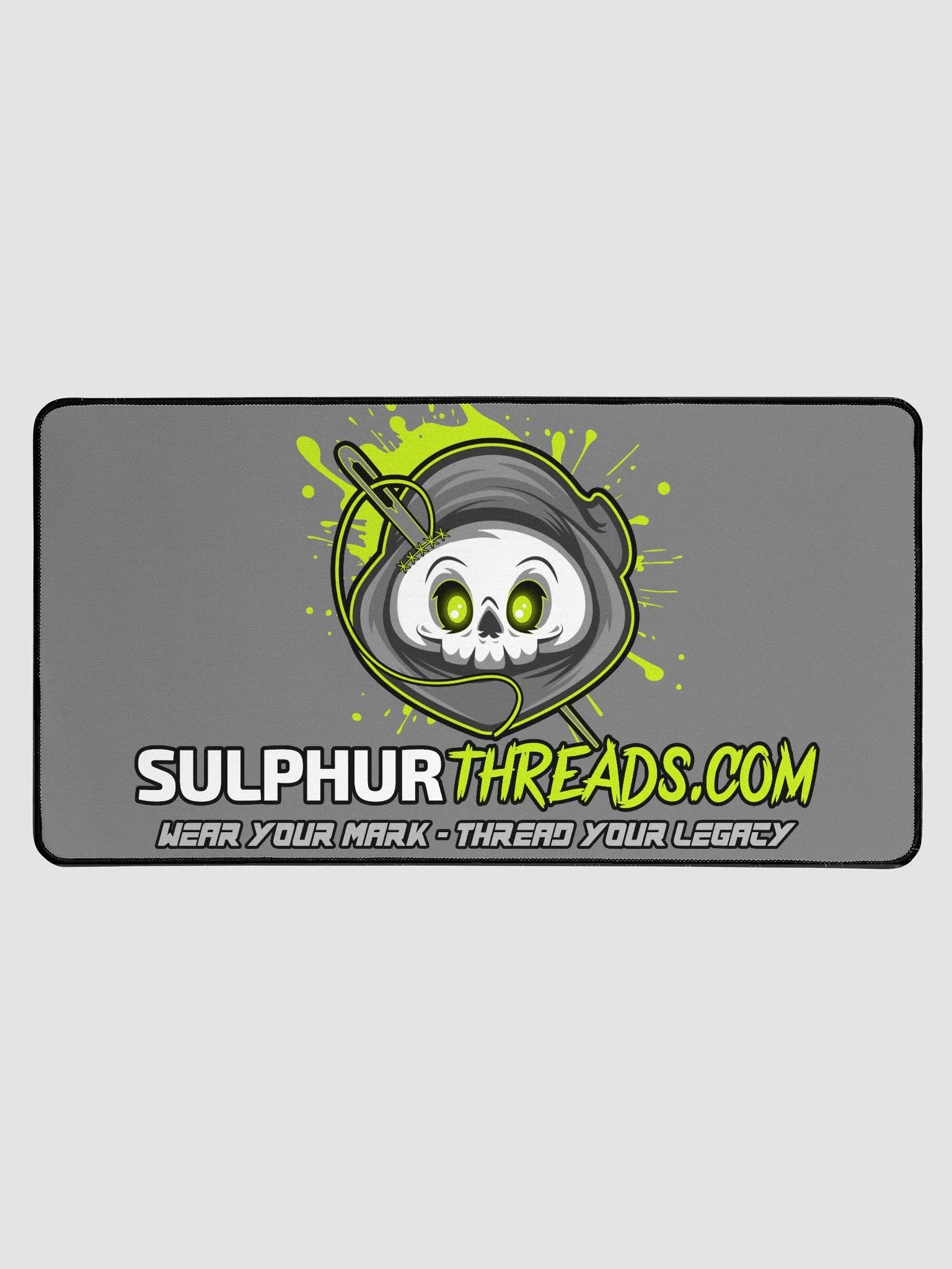 SulphurThreads Grey Logo Mat product image (1)