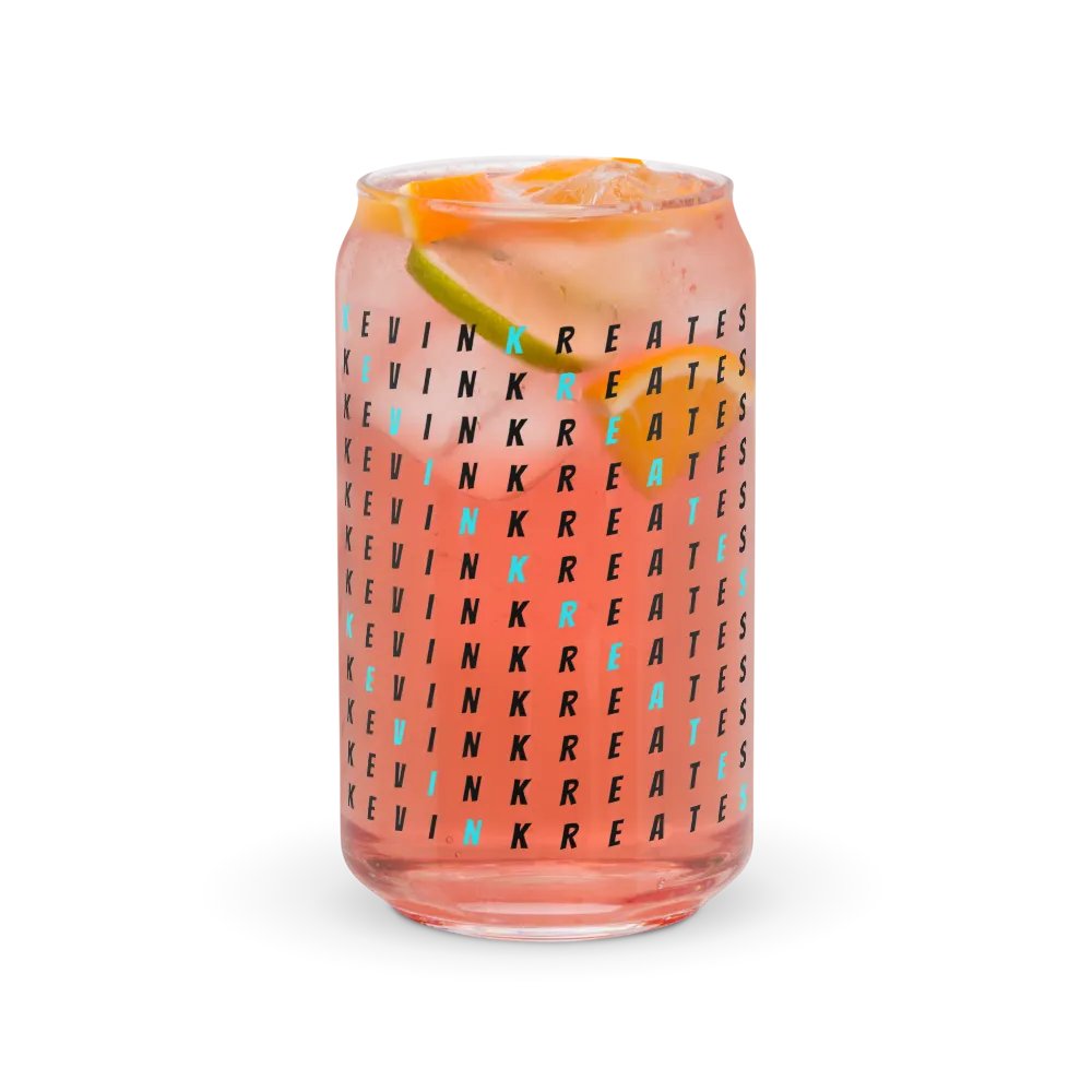 Kevin Kreates Cross-Word Glass Jar product image (7)