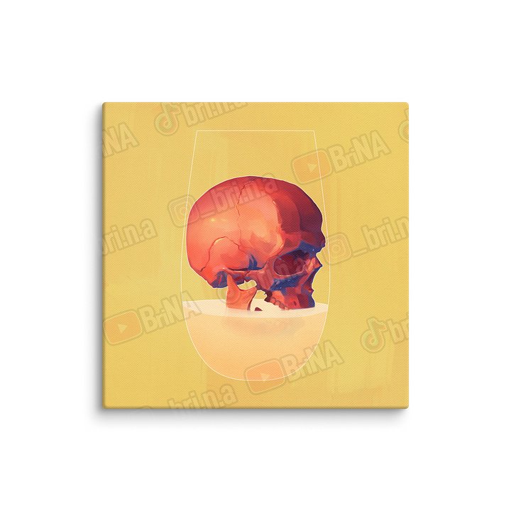 Skull Sherry - Canvas product image (1)
