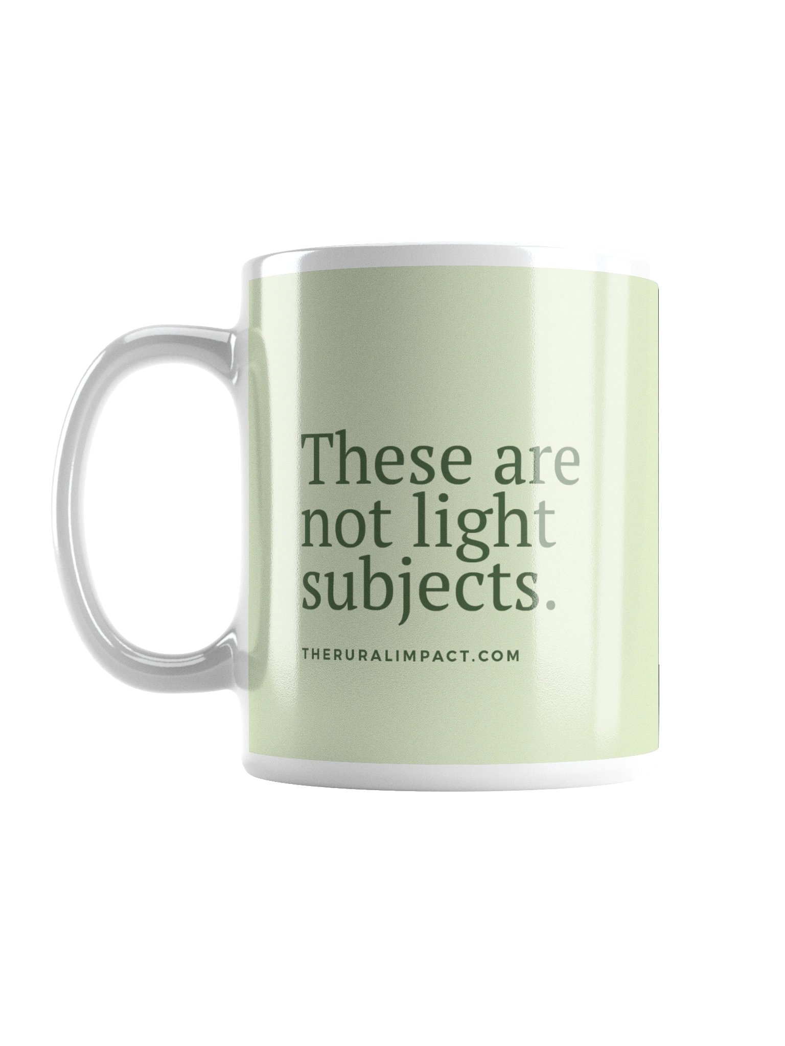 Not Light Subjects Logo Mug product image (1)
