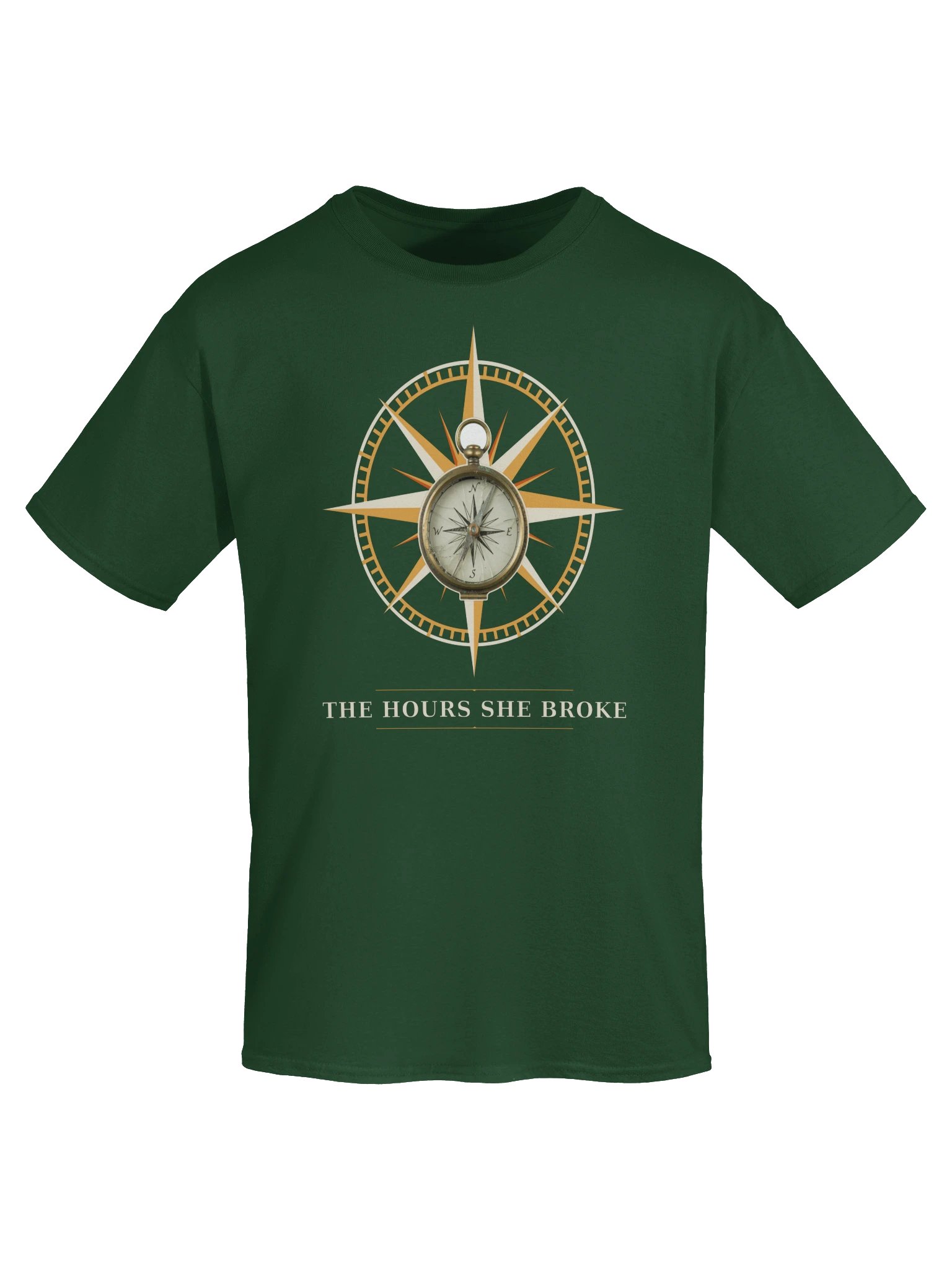 The Hours She Broke — Tee (Forest Green) product image (5)