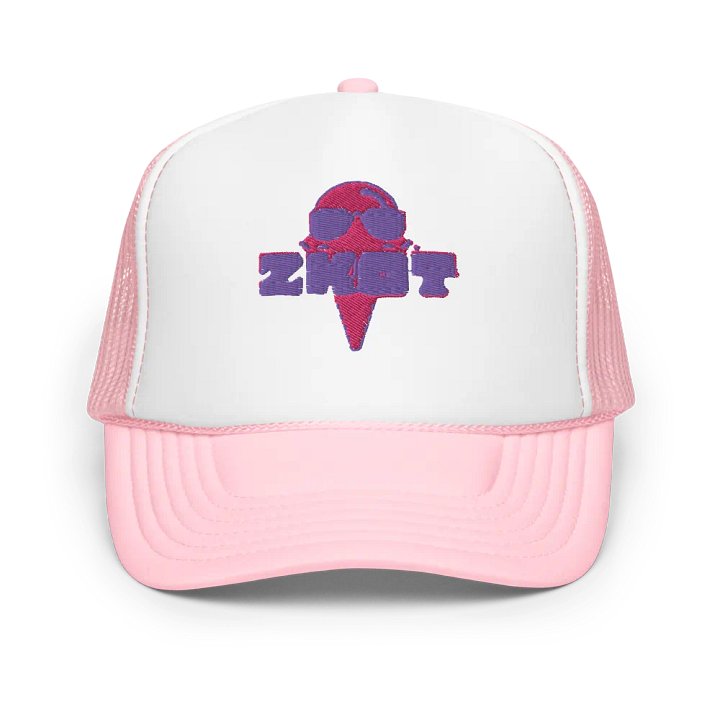 Pink Logo ZKOT Mesh Cap - Show your Support with Style - Headwear product image (1)