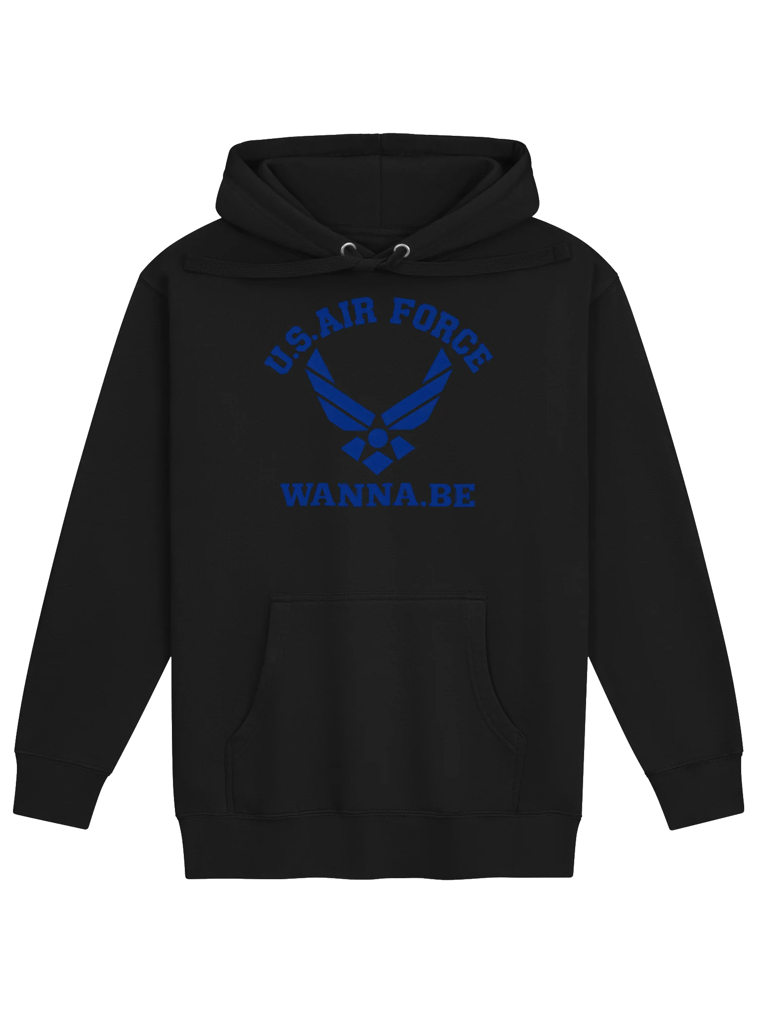 U.S. Air Force Wanna.Be Hoodie — A Little Flight, A Lot of Humor product image (4)