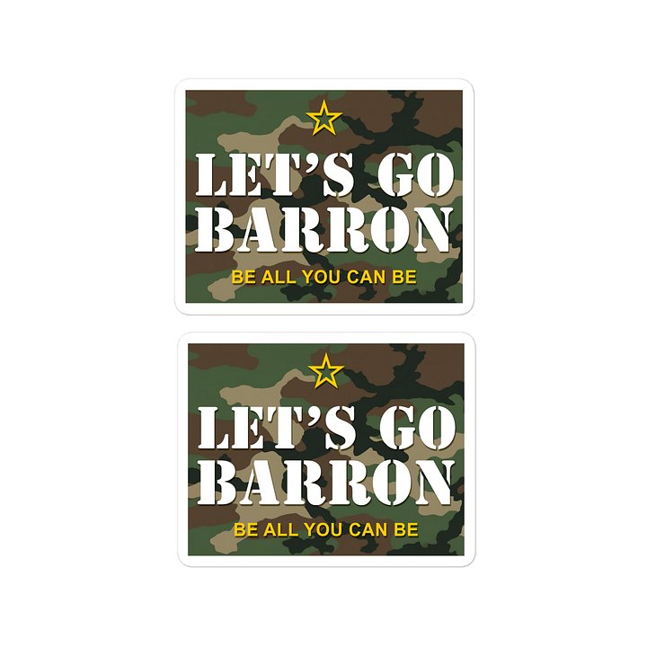 Let's Go Barron Cammo Decal product image (1)