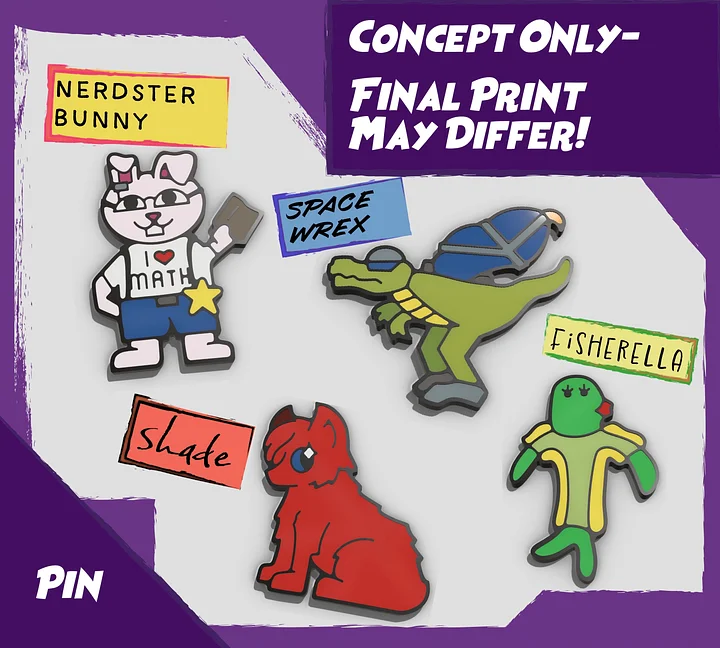 Toddler D&D Pin Set (May 2026) product image (1)