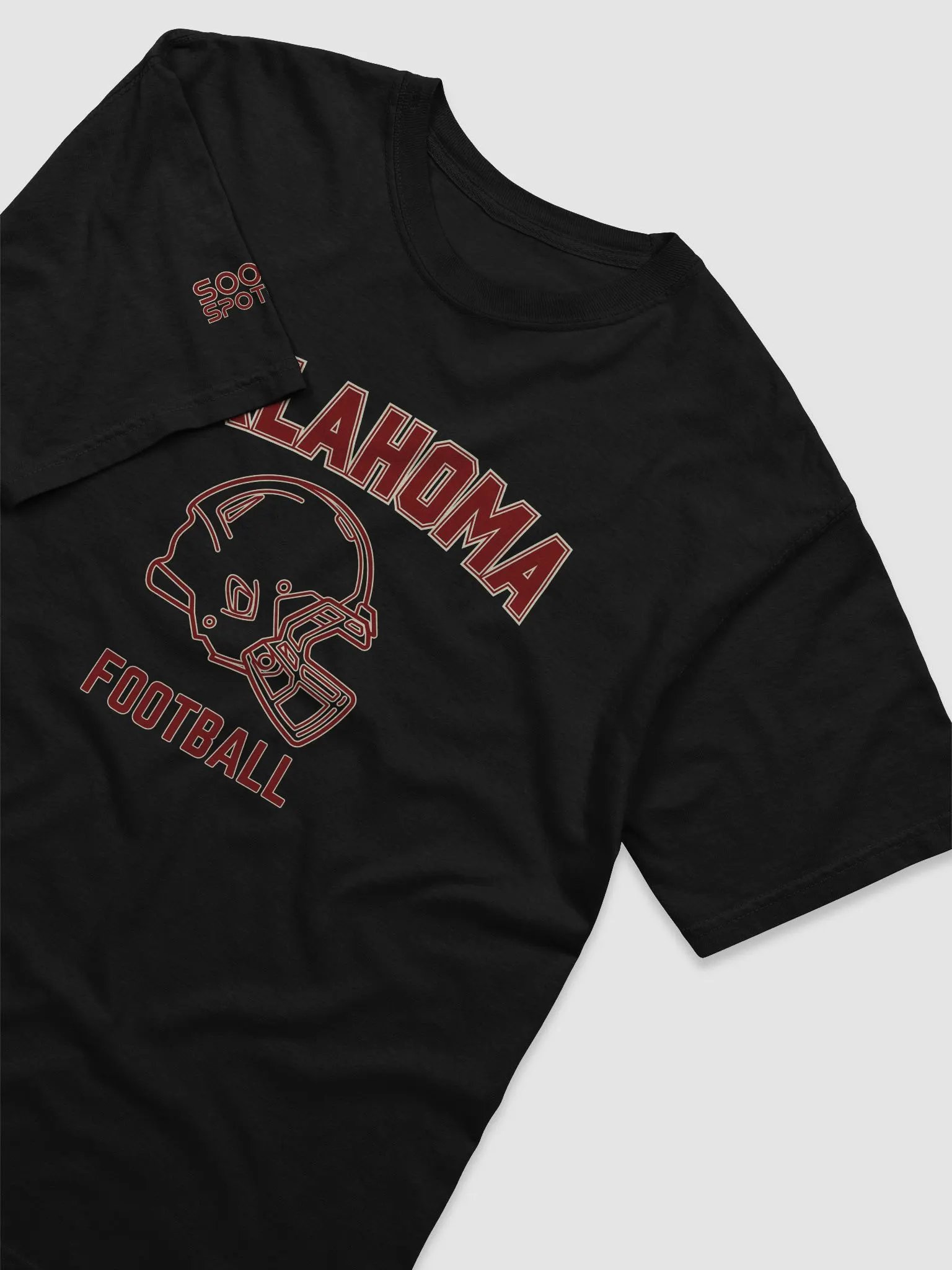 Oklahoma Football Helmet Tee Shirt product image (2)