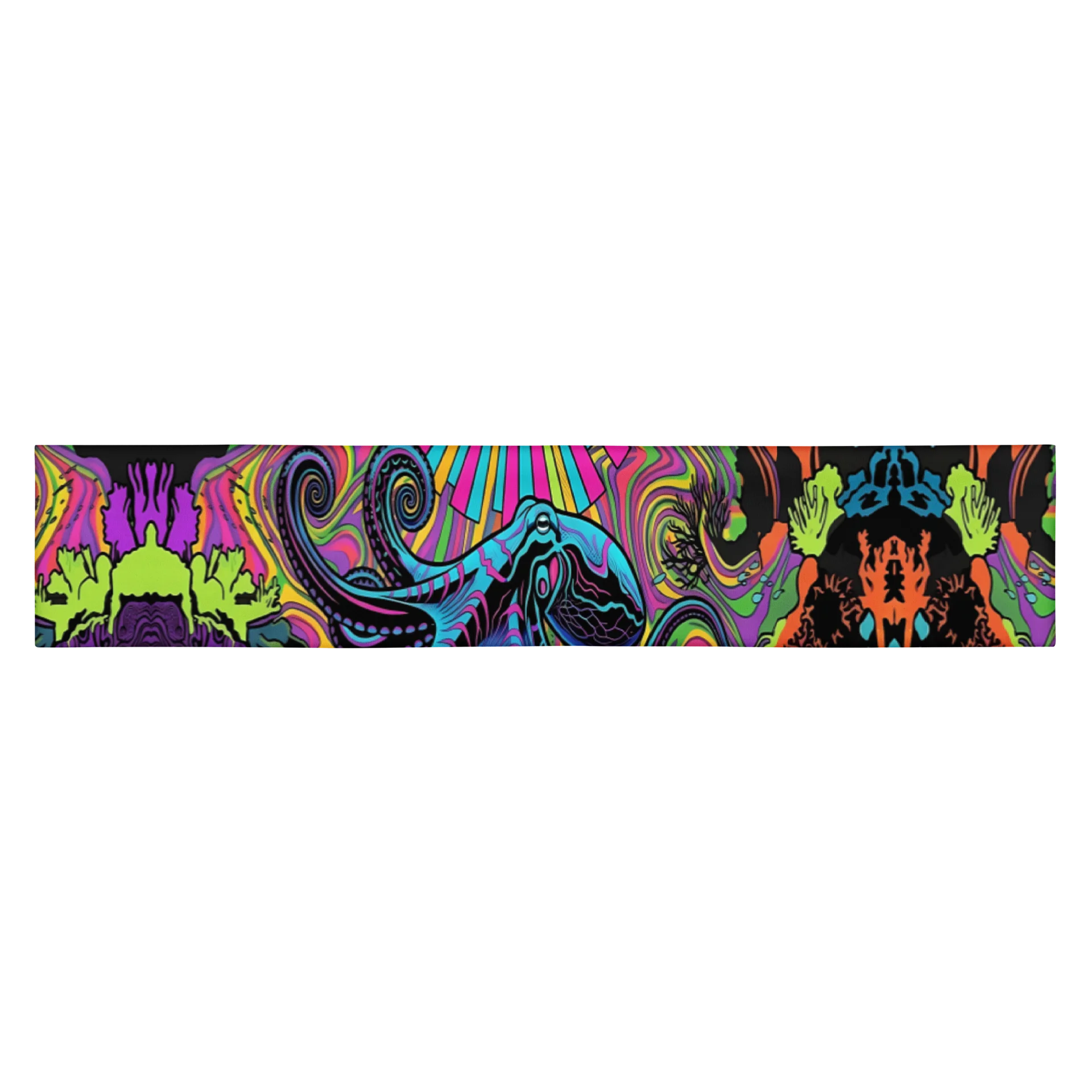 Psychedelic Octopus All-Over Print Headband product image (2)