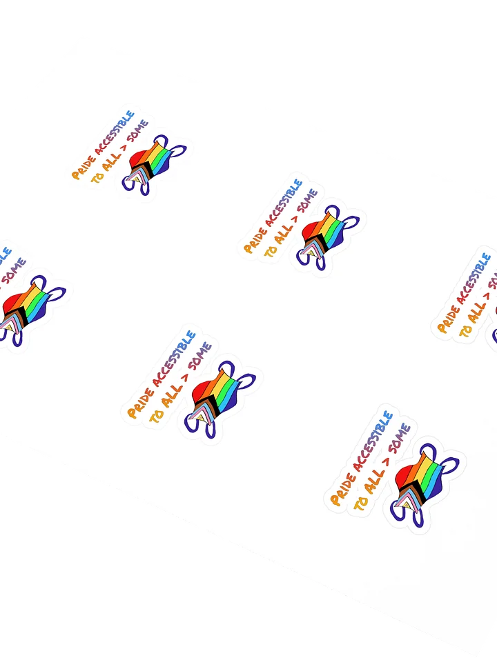 Pride Accessible to ALL > Some sticker pack product image (2)