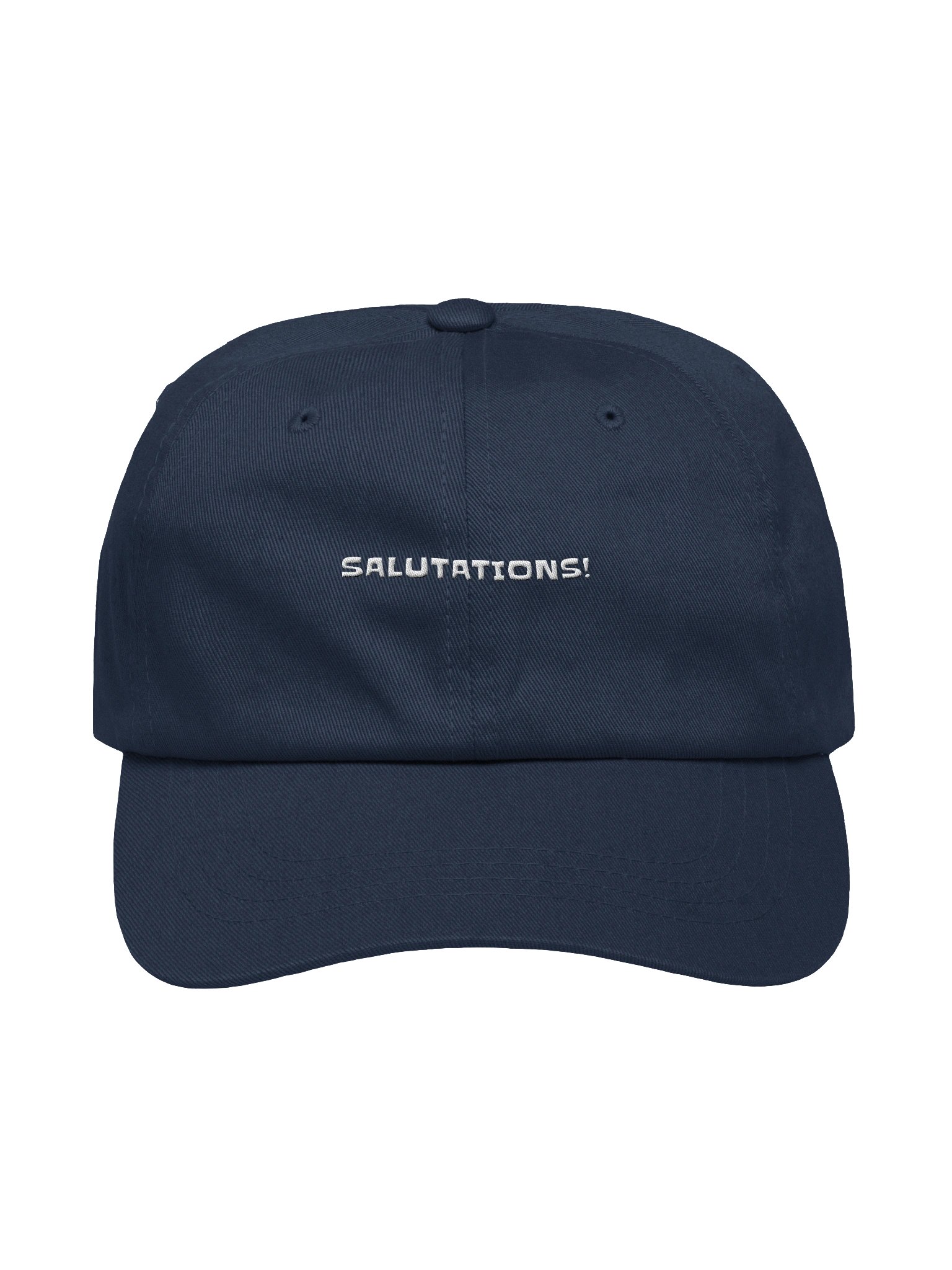 Salutations! Hat (Small Font) product image (1)