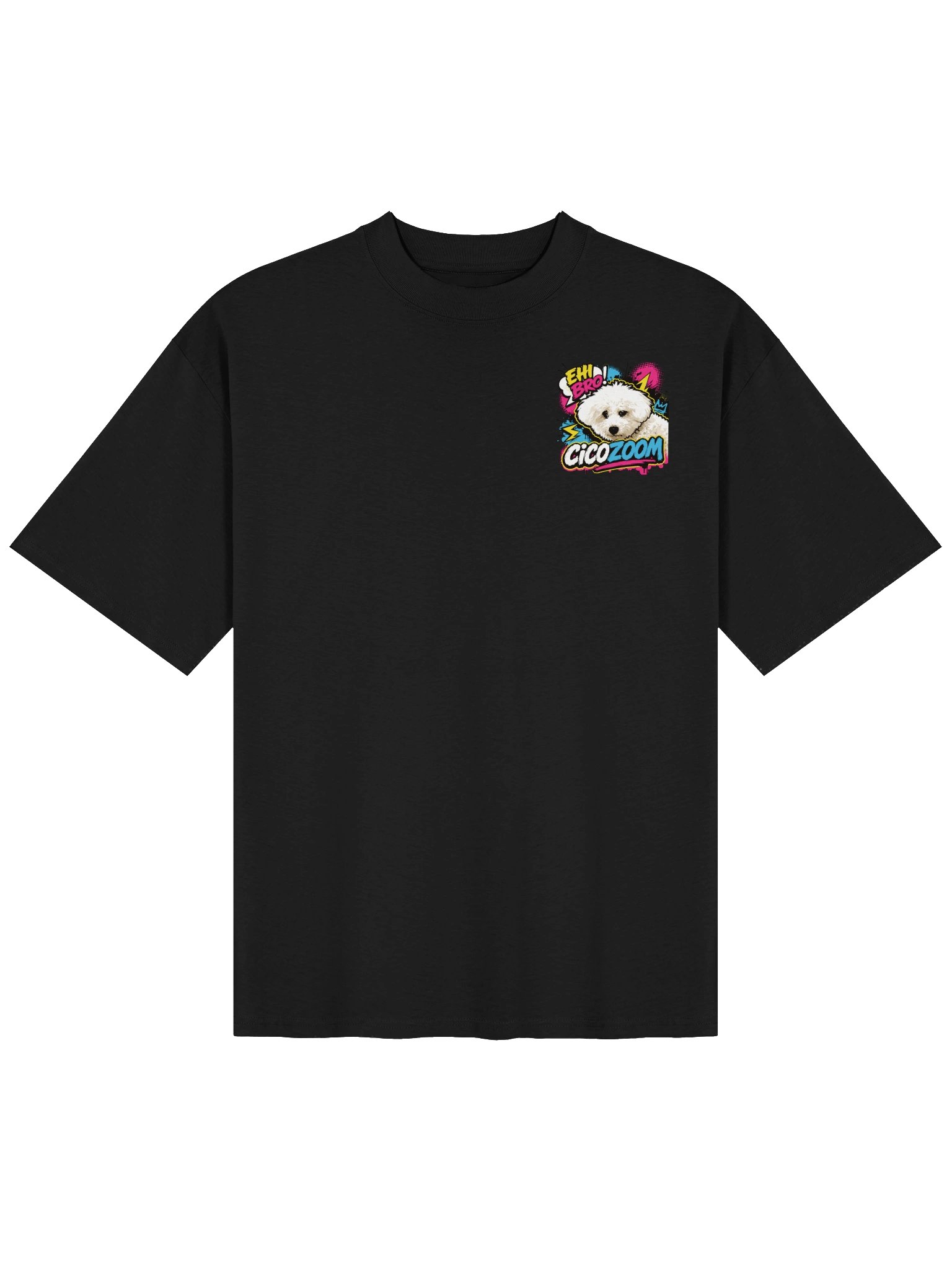 T-Shirt Oversized Cicozoom "Ehi Bro!" – Superior product image (1)