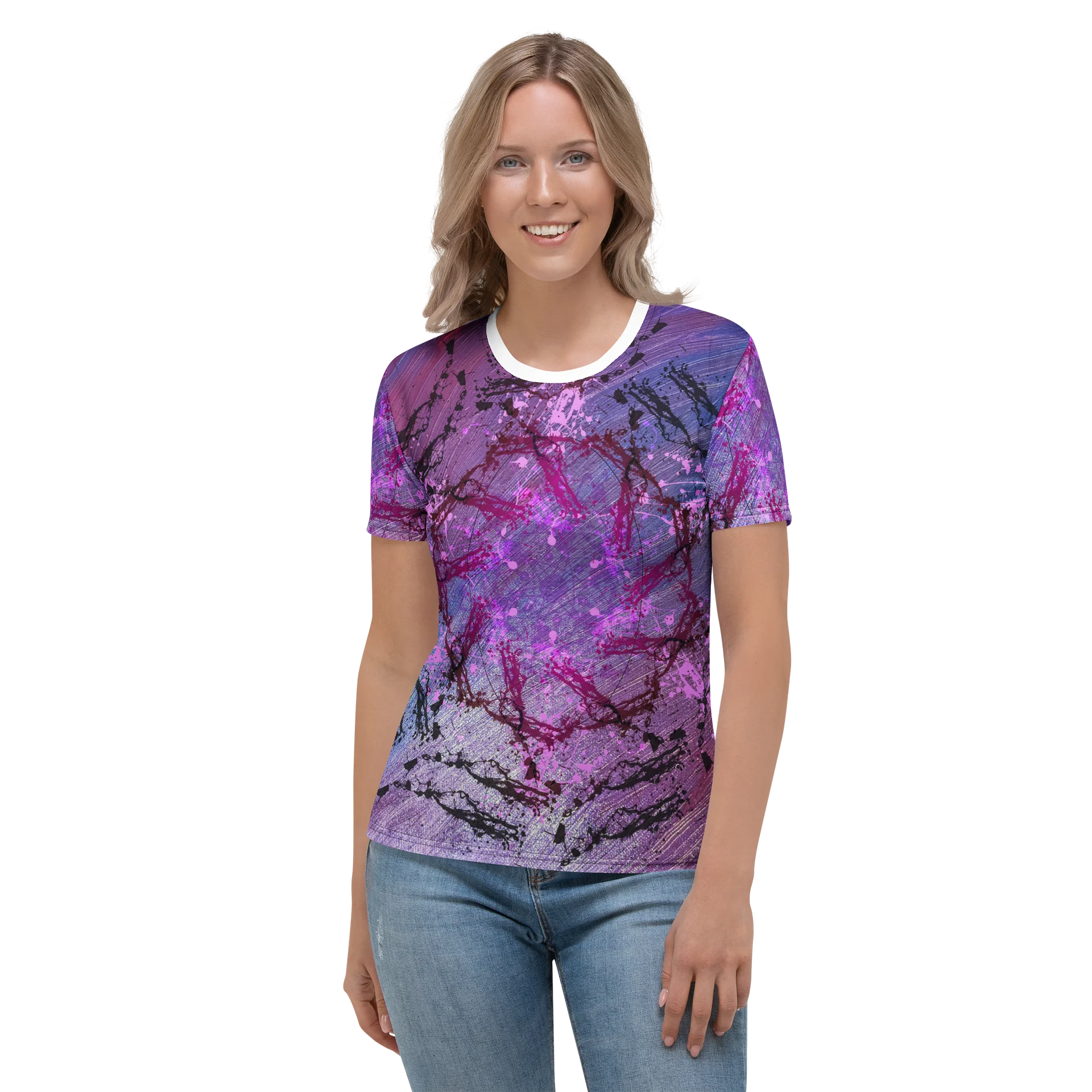 Violet Singularity Women's Crew Tee product image (2)