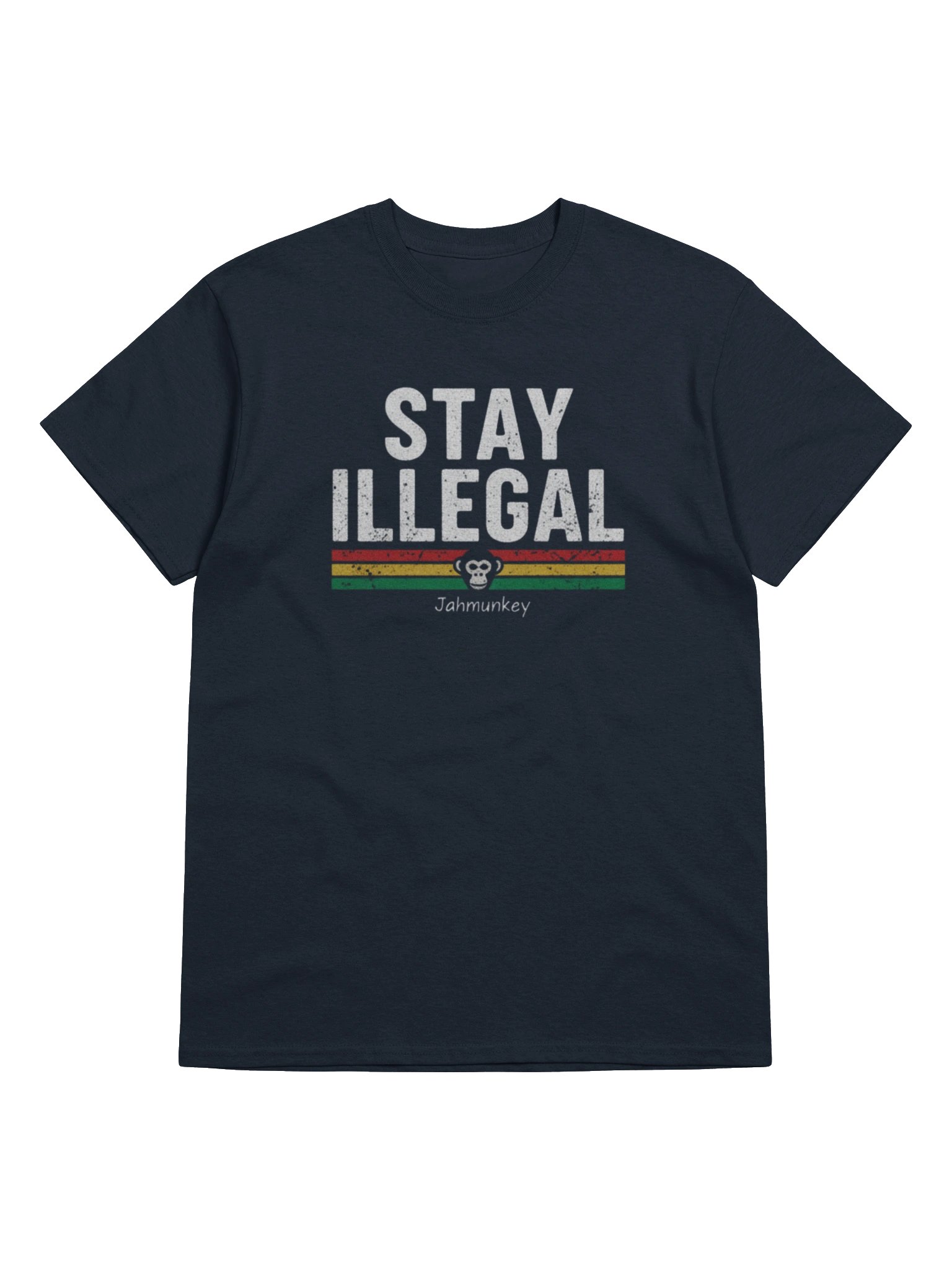 Jahmunkey Stay Illegal Tee product image (1)