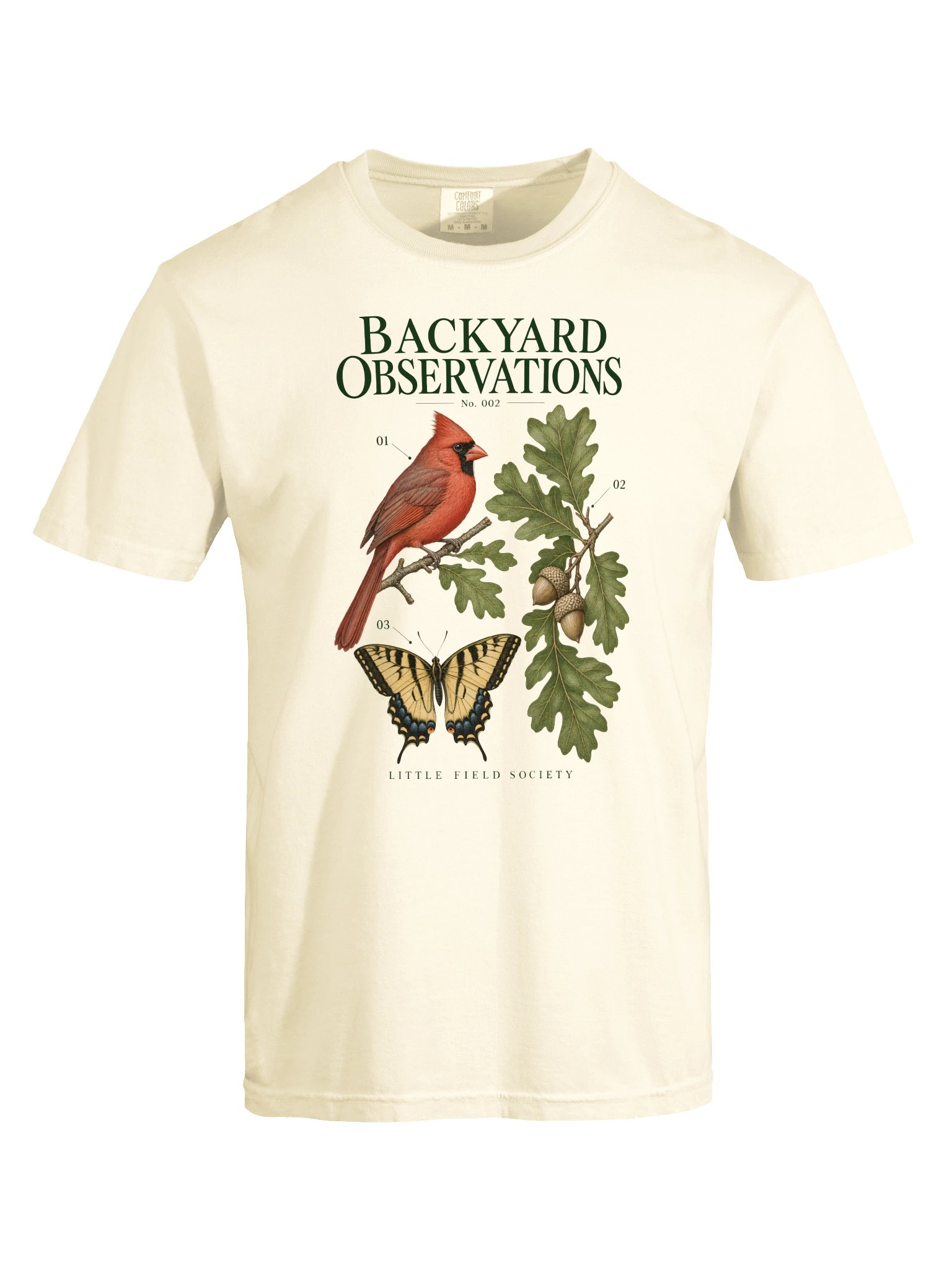 Backyard Observations No. 002 — Cardinal & Oak T-Shirt product image (9)