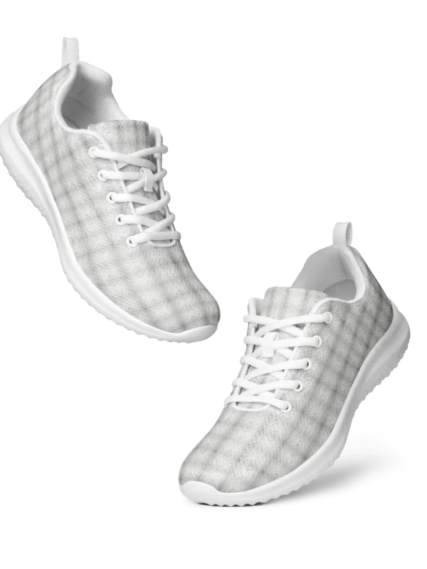 Geo-Optic Pulse: Urban Tech-Loom Sneaker Men's Athletic Shoes product image (3)