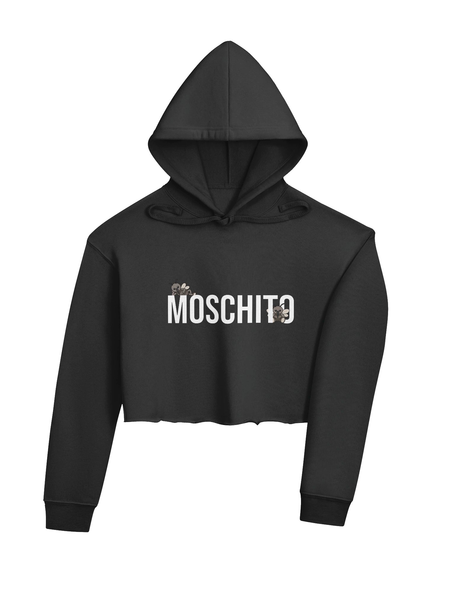 MOSCHITO Fleece Crop Hoodie product image (4)