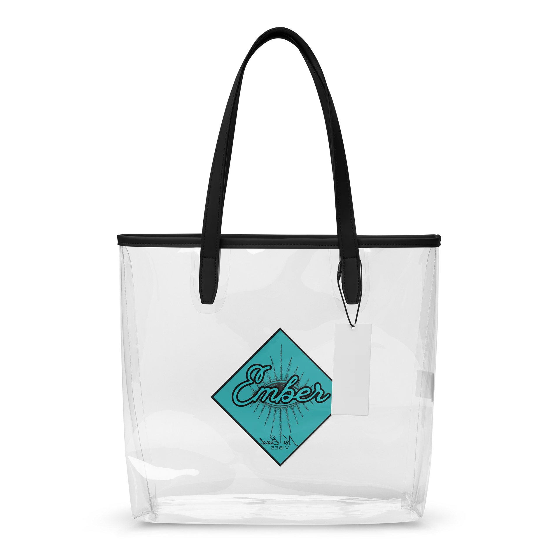 No Bad Vibes' Clear Tote Bag product image (1)