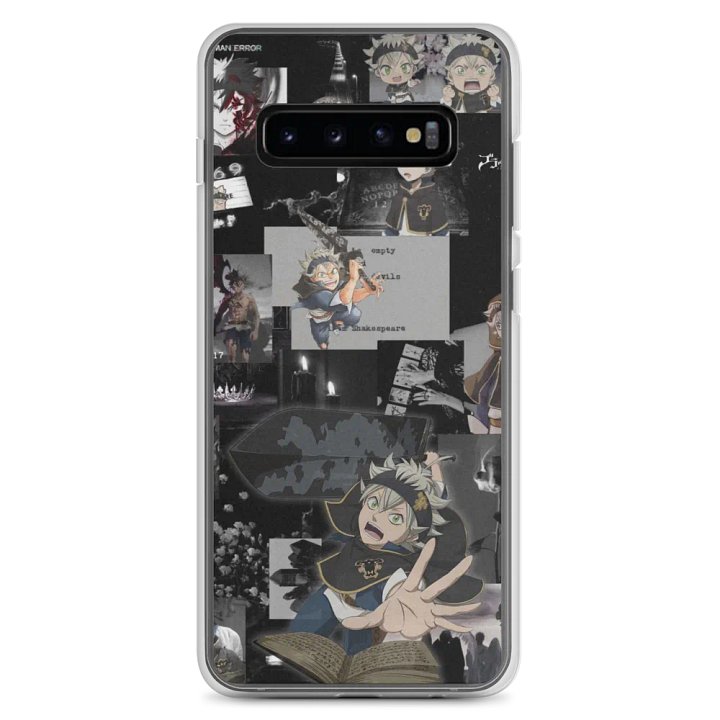 XBOYI x MILA x Black Clover ASTA | Samsung Clear Case product image (2)