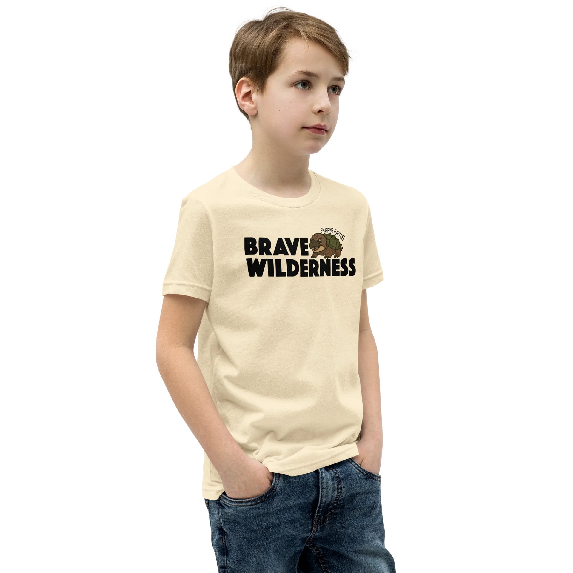 Brave Buddies Snapping Turtle Youth Tee product image (3)