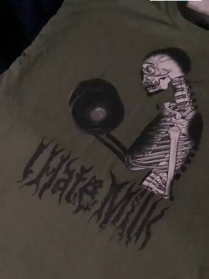 Day 3 of posting my business on TikTok! Very first printed design! Grab yours now!! #smallbusinesscheck #artbusiness #art #skeleton #horrorart #funny #athlete #gymclothes #rebel #goth #fyp #thewiltedrose 