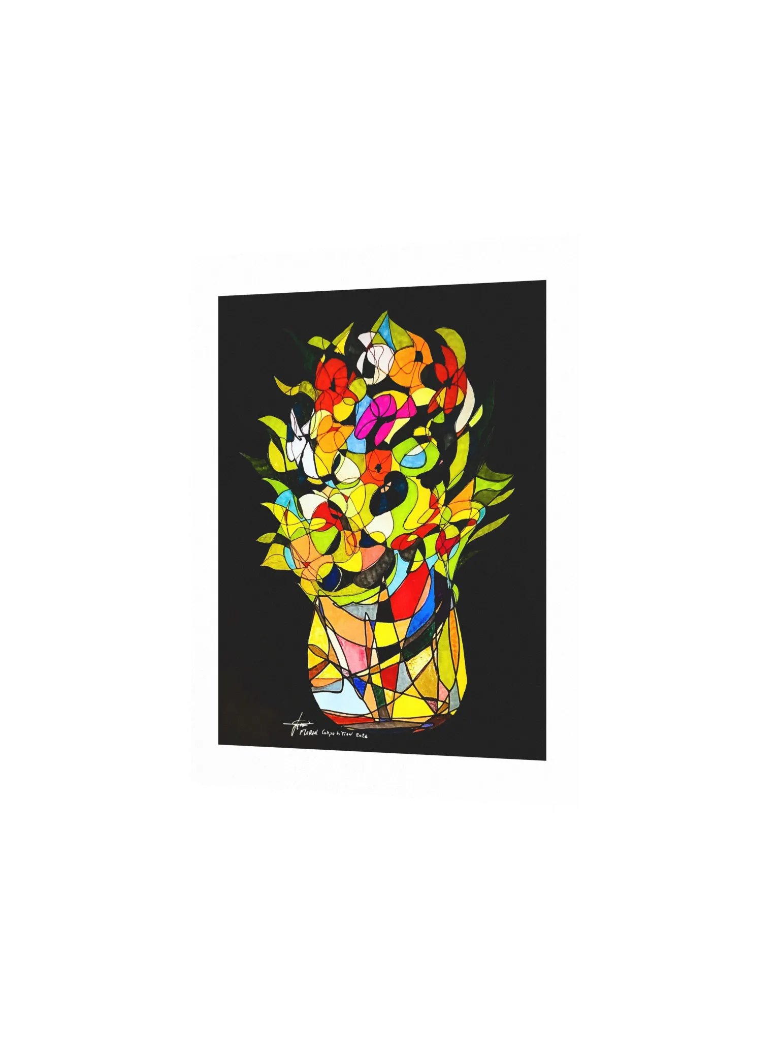 Floreal Composition 2026 – Fine Art Print product image (2)