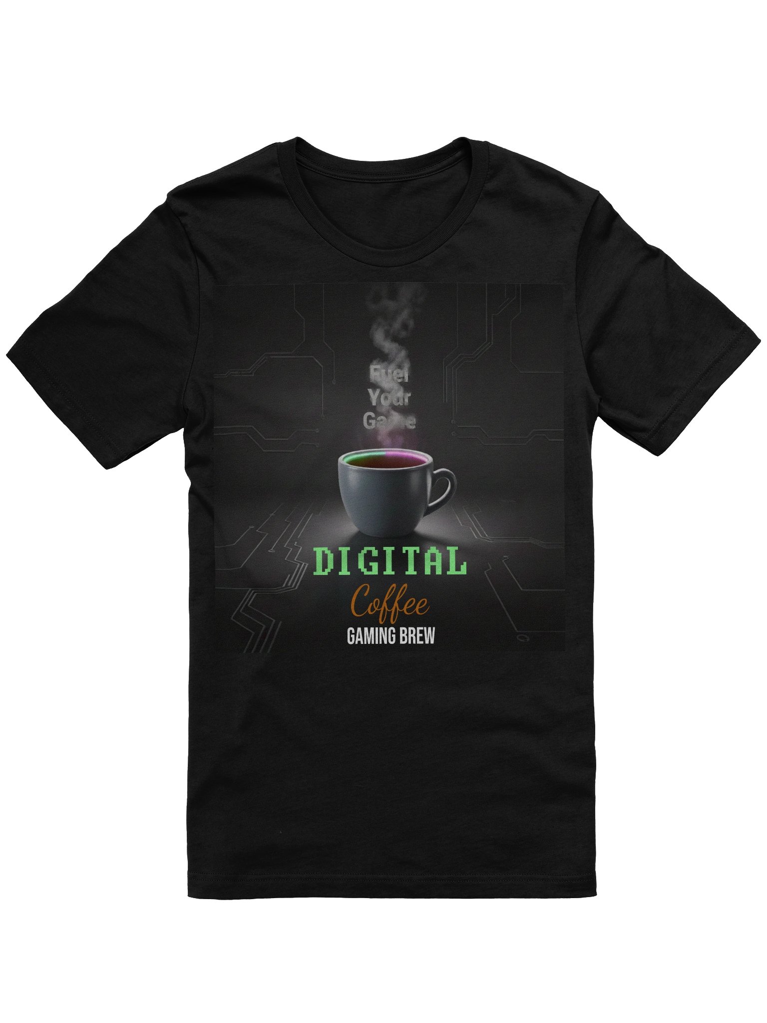 Digital Coffee Gaming Brew T-Shirt product image (1)