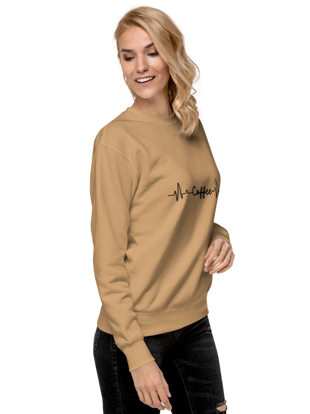 COFFEE HEARTBEAT — Signature Sweatshirt product image (5)