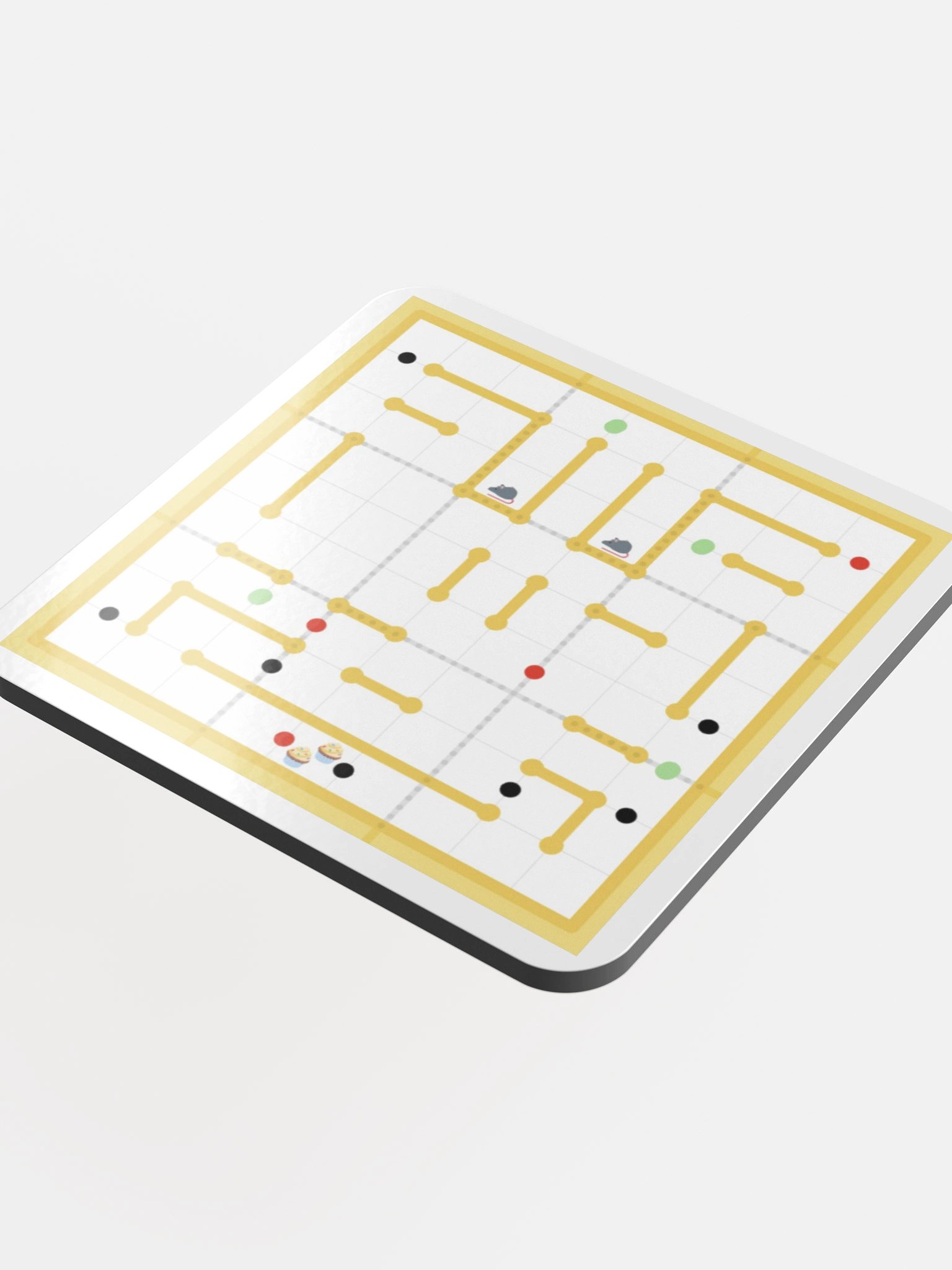Rat Run Coaster Amber product image (4)