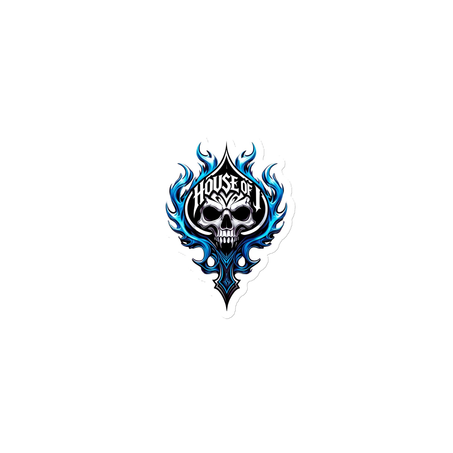 House of J Logo Die-Cut Magnet product image (1)