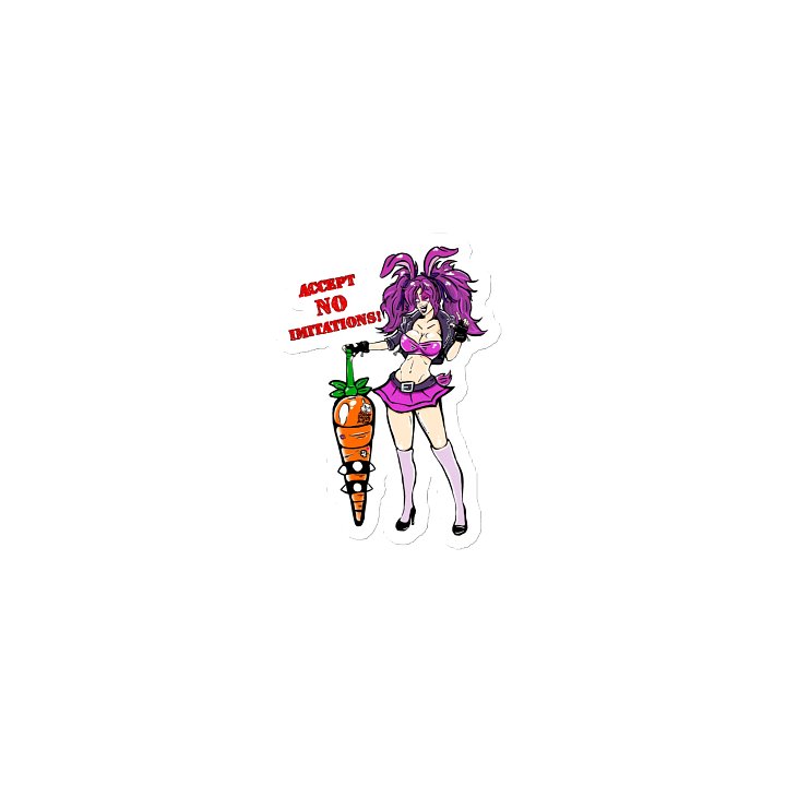 Accept No Imitations! Nayo Bunny Magnet product image (1)