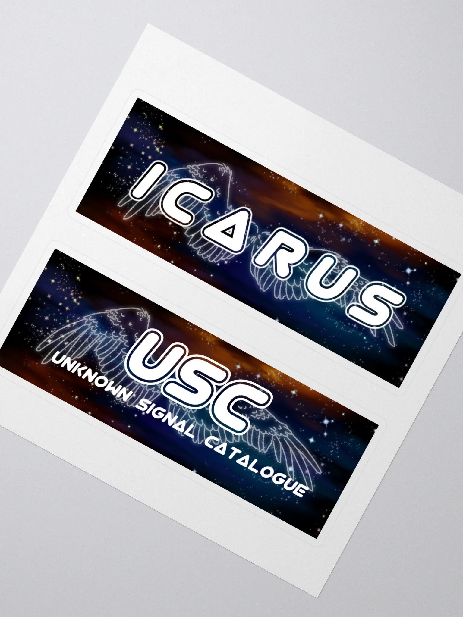 Cosmic Icarus Bumper Stickers product image (2)