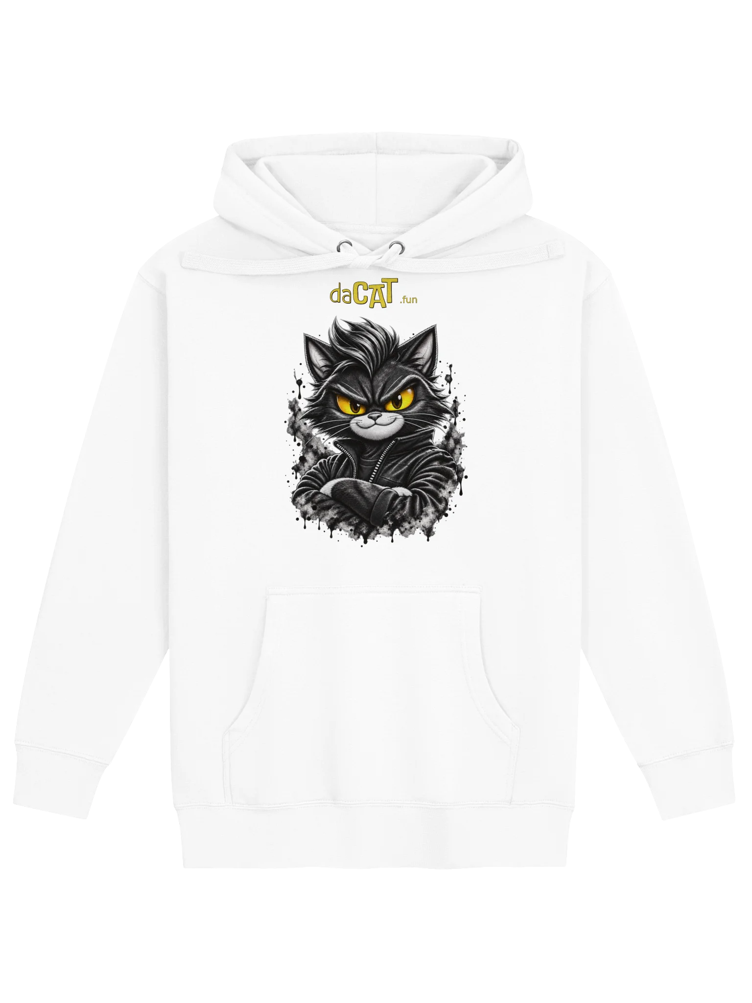 daCAT Ghost White Hoodie product image (1)