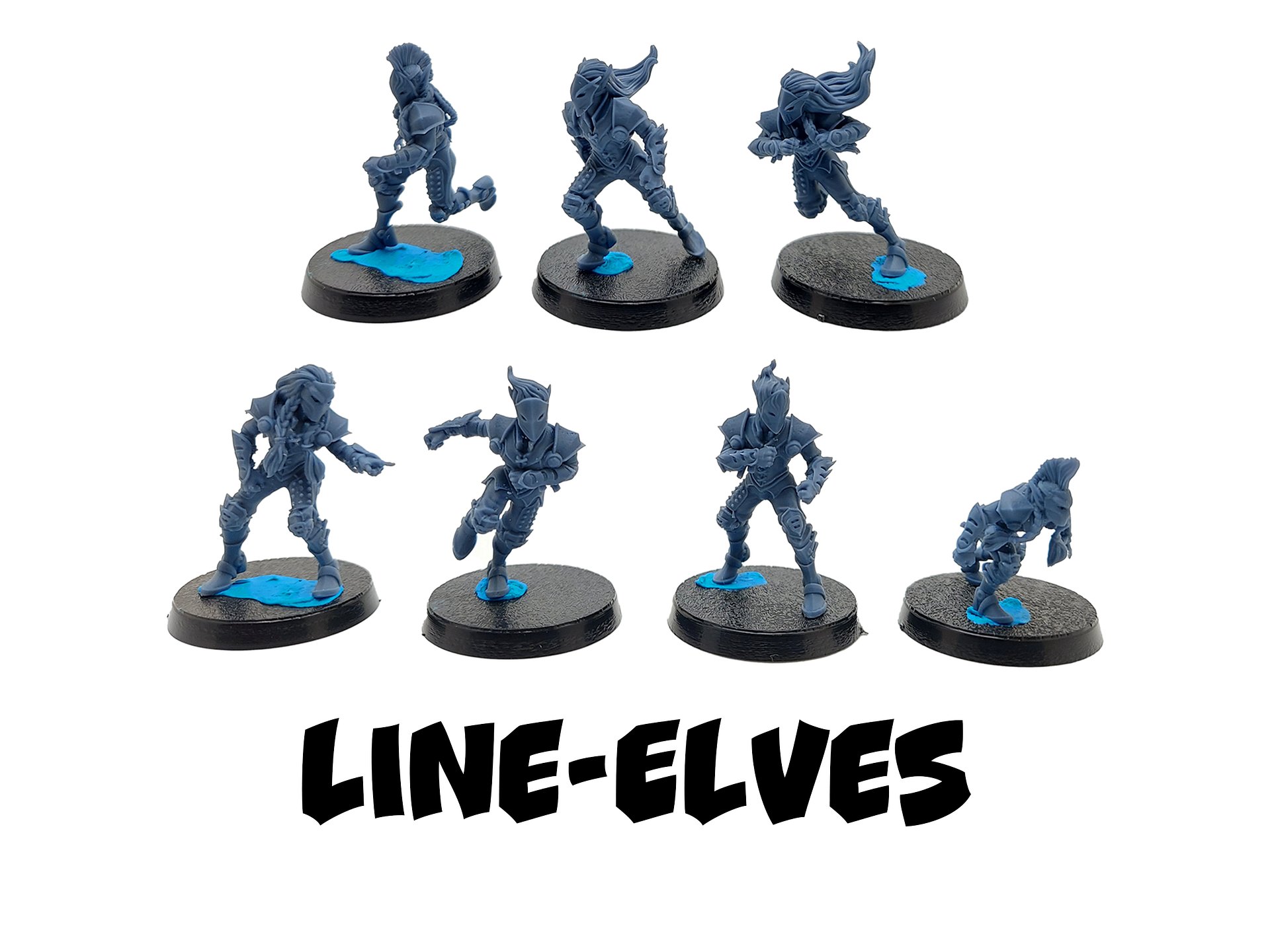 Elven Alliance Fantasy Football Team - UGNI Miniatures product image (3)