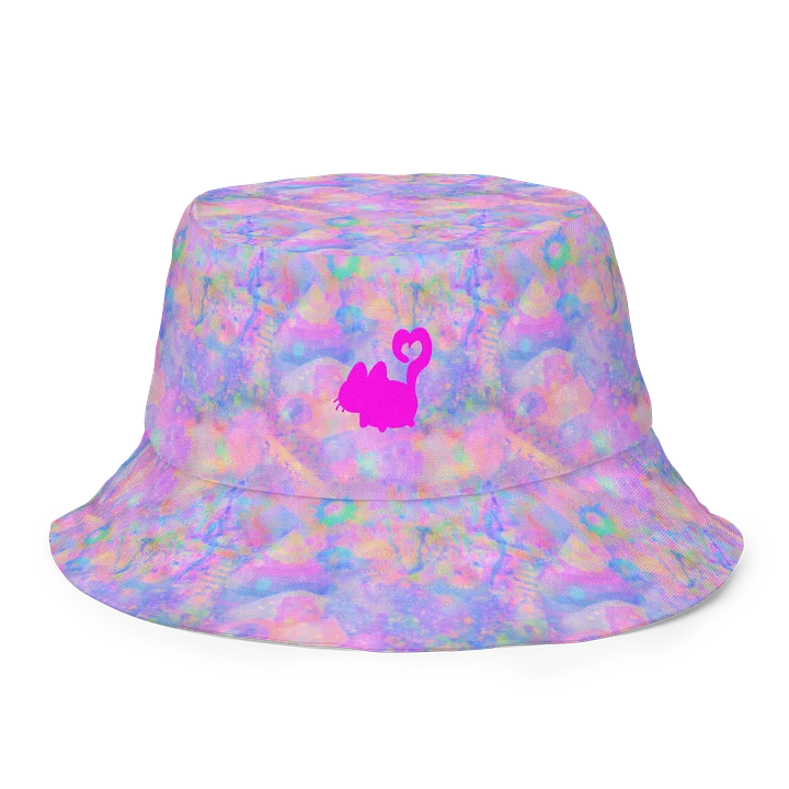 vangoggles.com reversible bucket hat (spacescape/acidrainbow) product image (1)