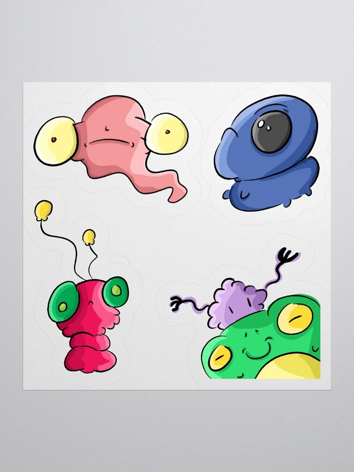 Little guys sticker set 1 product image (2)