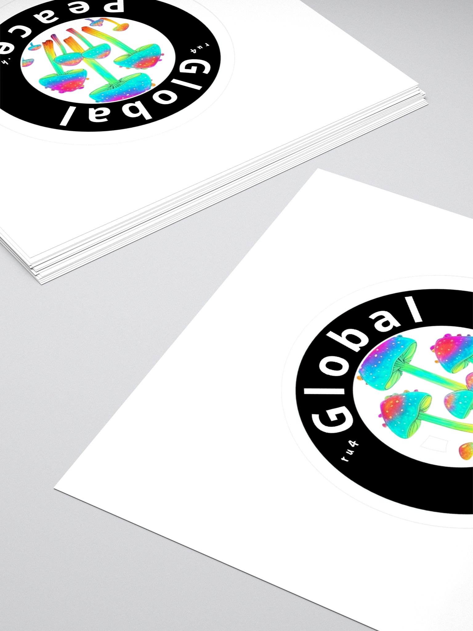 Psychedelic Global Peace Stickers product image (4)