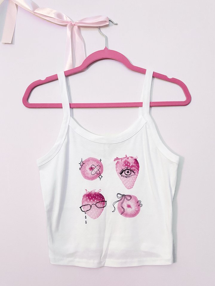 fruit grrls // light tank product image (1)