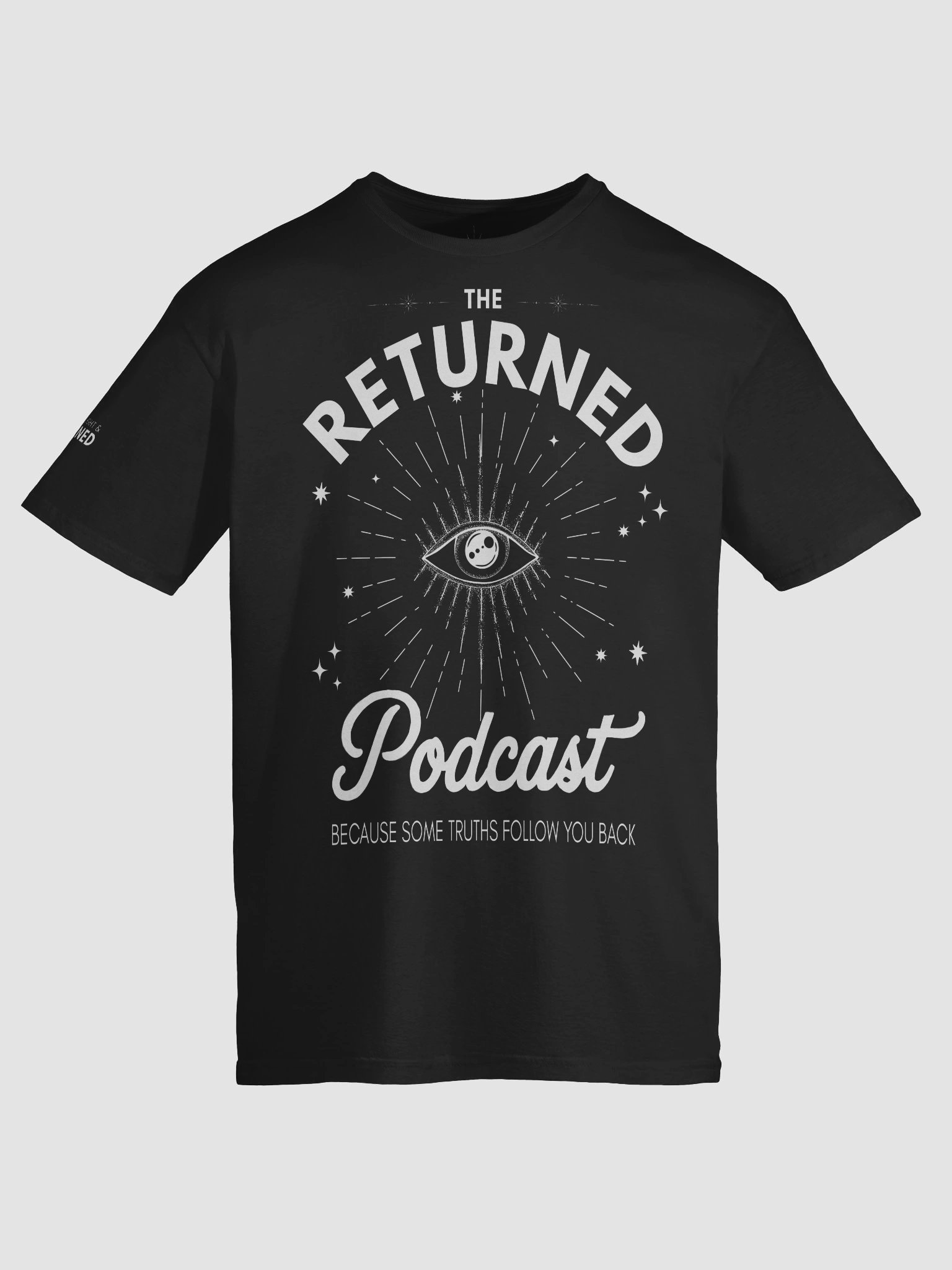The Returned Podcast Tee | Spiritual Apparel | NDE | Awakening product image (7)
