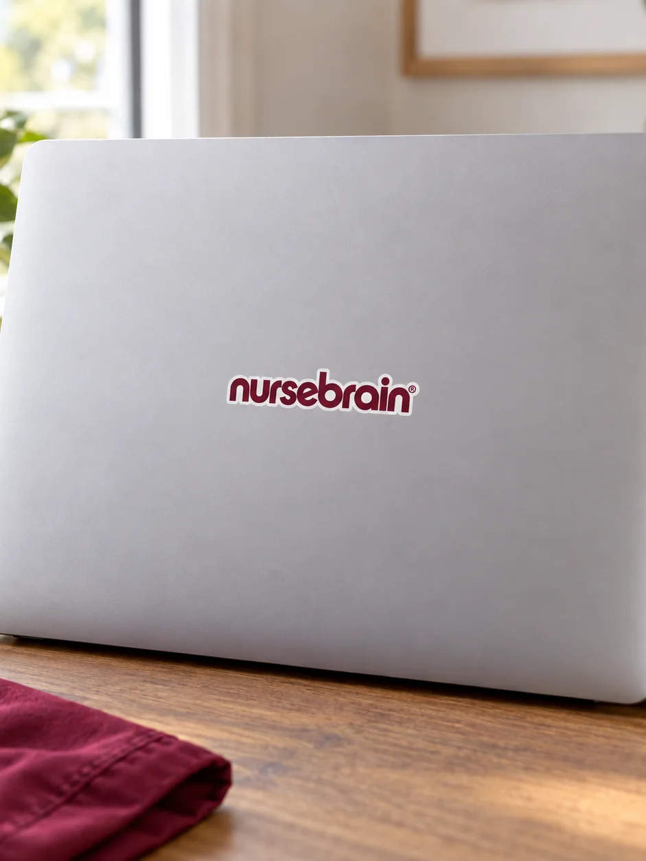 NurseBrain® Circular Sticker product image (4)