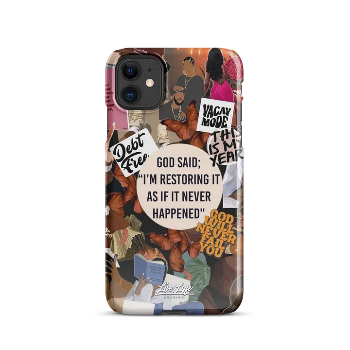God’s Timing Snap Case for iPhone product image (2)