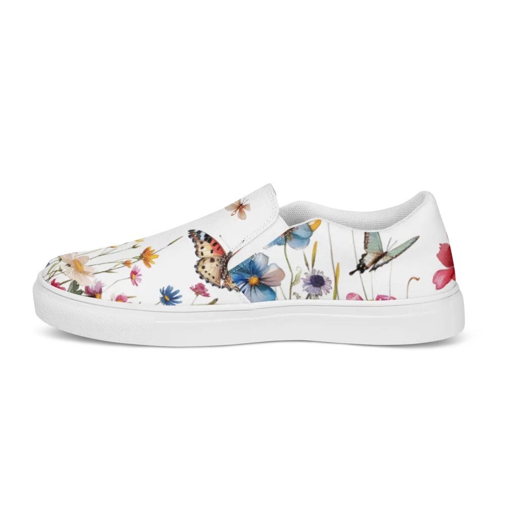 Floral Flutter Slip-Ons product image (8)
