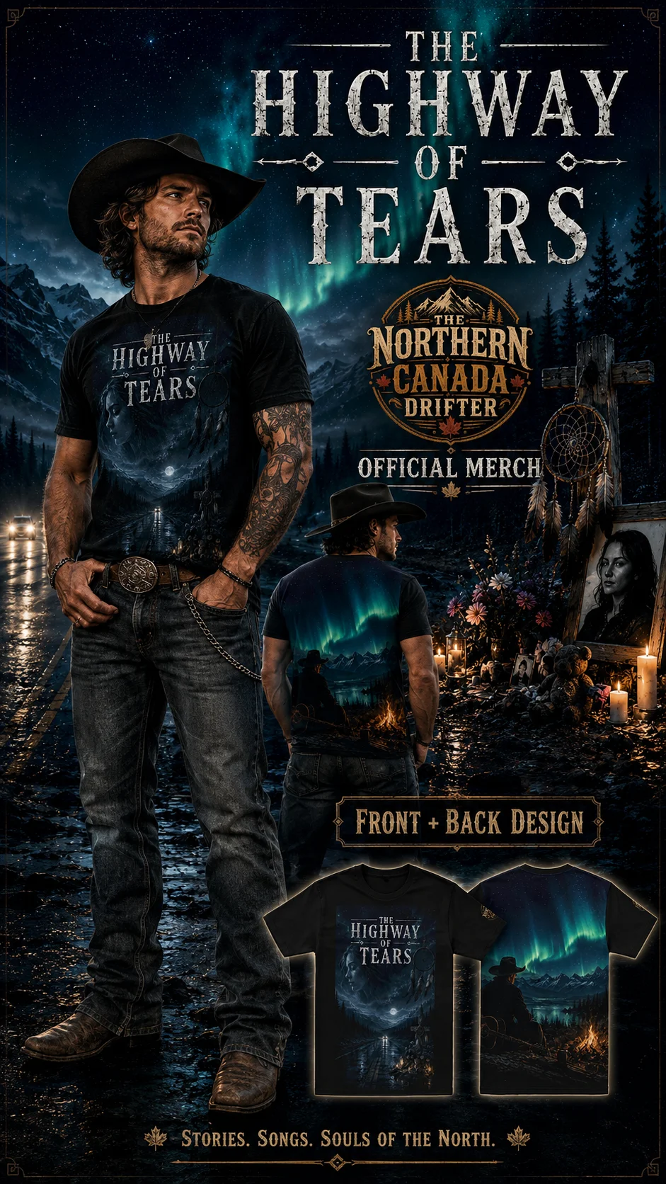The Hwy of Tears — Northern Canada Drifter | Neko Wear+ product image (1)